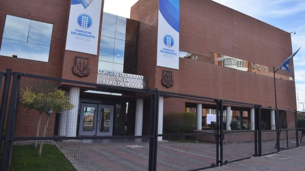 Concejo Deliberante de Neuquén. Fuente: (Twitter)