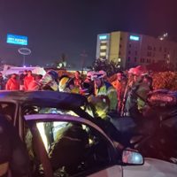 Muere hombre calcinado tras chocar en la carretera a Chapala, Jalisco