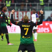 Santiago Gimenez anota su segundo gol consecutivo con el Milán en la Serie A (Video)