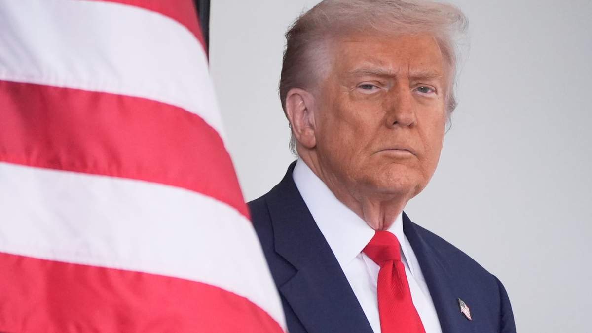 El presidente estadounidense Donald Trump en la Casa Blanca