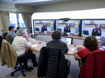 Alberto Fernández, reunido con los gobernadores por el plan de vacunación contra el coronavirus