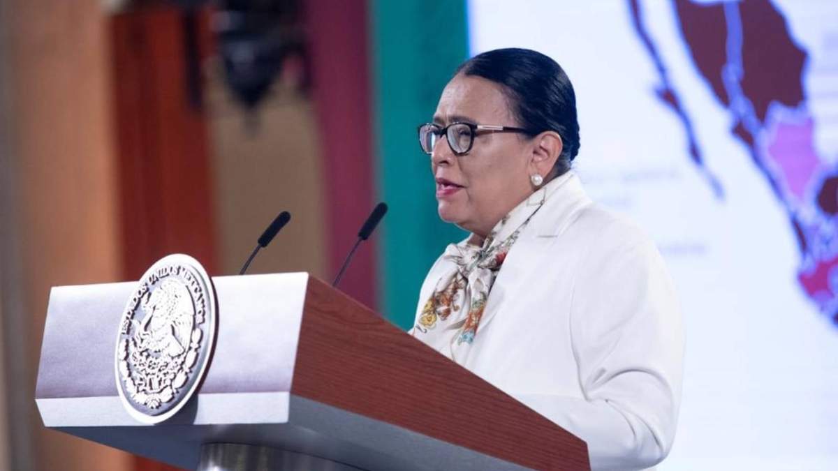 La titular de la SSPC, Rosa Icela Rodríguez