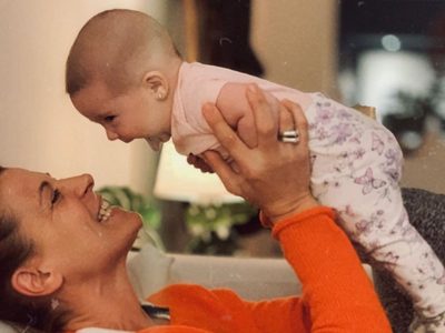 Marca tendencia: el look canchero de Ema, la hija de Eugenia Tobal, para celebrar sus siete meses
