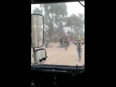 Accidente en Base Aérea Santa Lucía deja una quincena de trabajadores lesionados (Video)