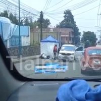 Sujetos armados secuestran a una persona y disparan al aire en Tlalpan (Video)