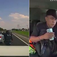 Captan atraco a camión con relojes de alta gama a la salida del AIFA (Videos)