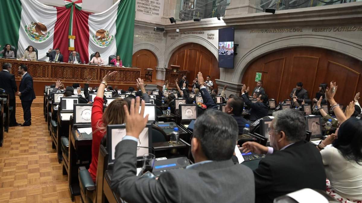 Sesión del Congreso mexiquense