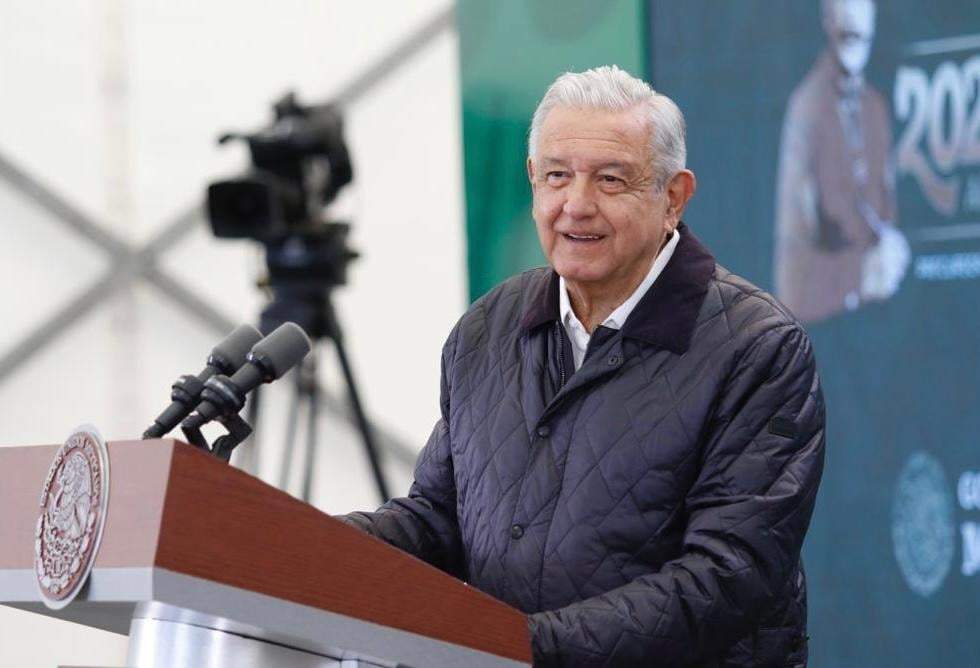 López Obrador durante su conferencia en Morelos