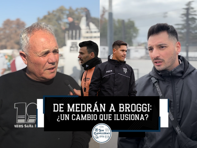 Cambio de aire: el hincha se esperanza con Broggi y deja atrás a Medrán