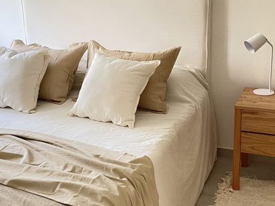No tires los viejos caminos de mesa y hacé estas originales fundas para tus almohadones