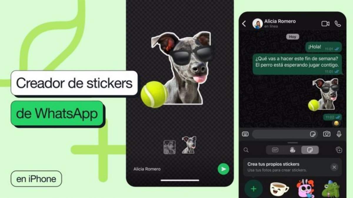 WhatsApp ahora permite crear stickers