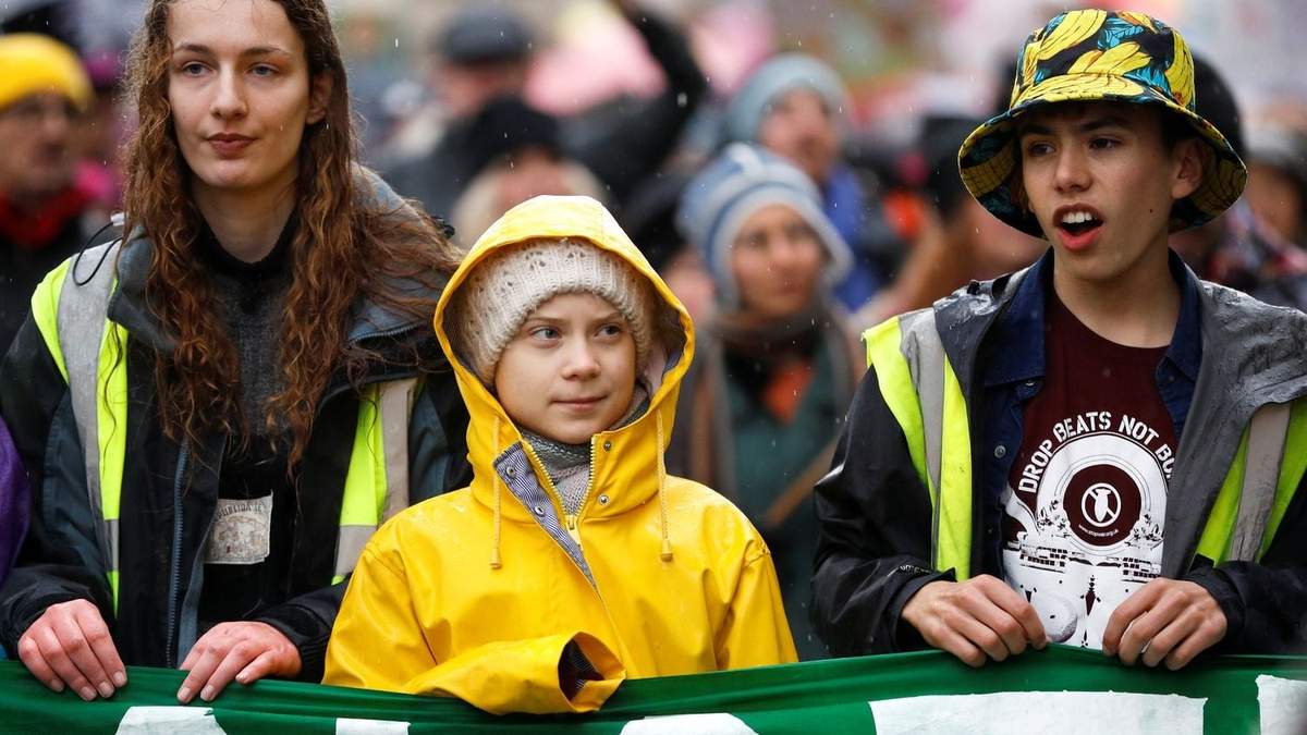 La activista Greta Thunberg afectada por el coronavirus. Fuente: (Twitter)