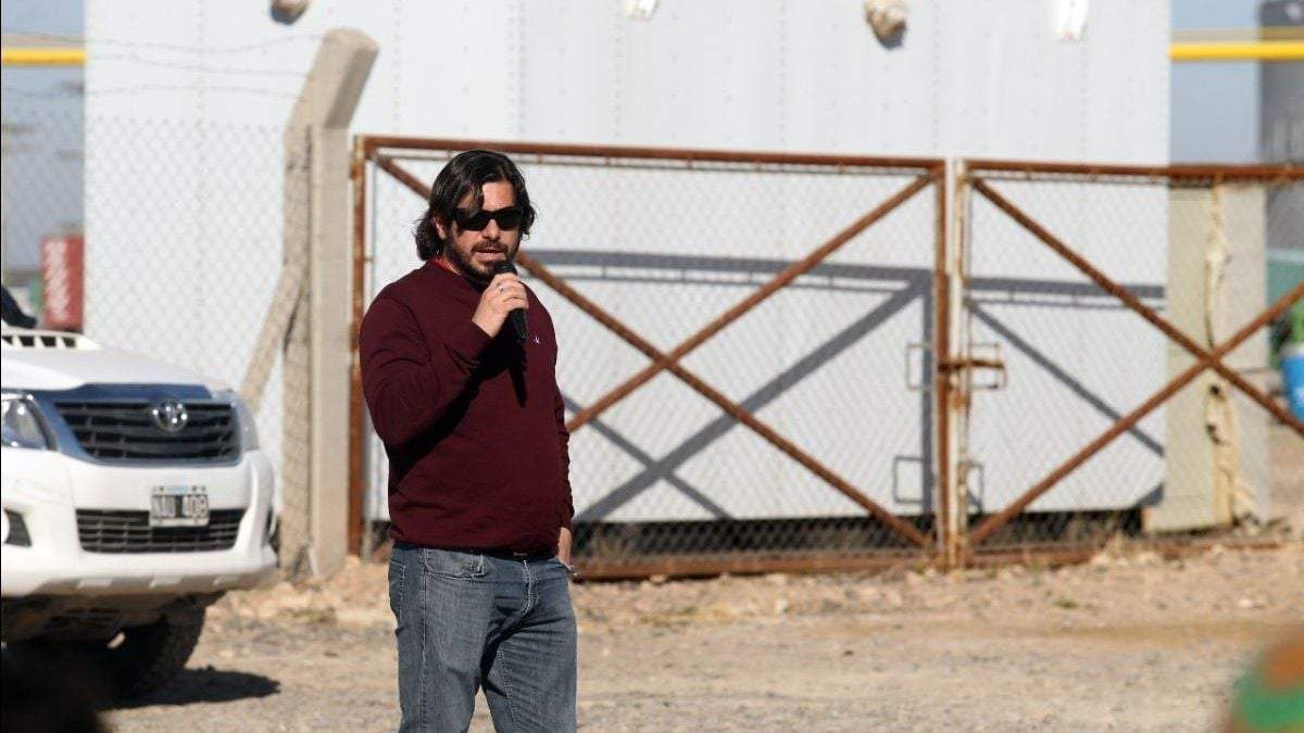 Richard Dewey era el secretario de Turismo y Deportes del Sindicato de Petroleros. Fuente: (Twitter)