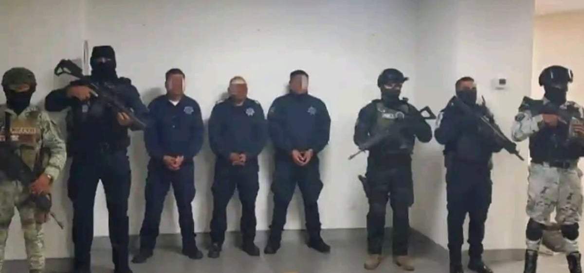 Los policías detenidos