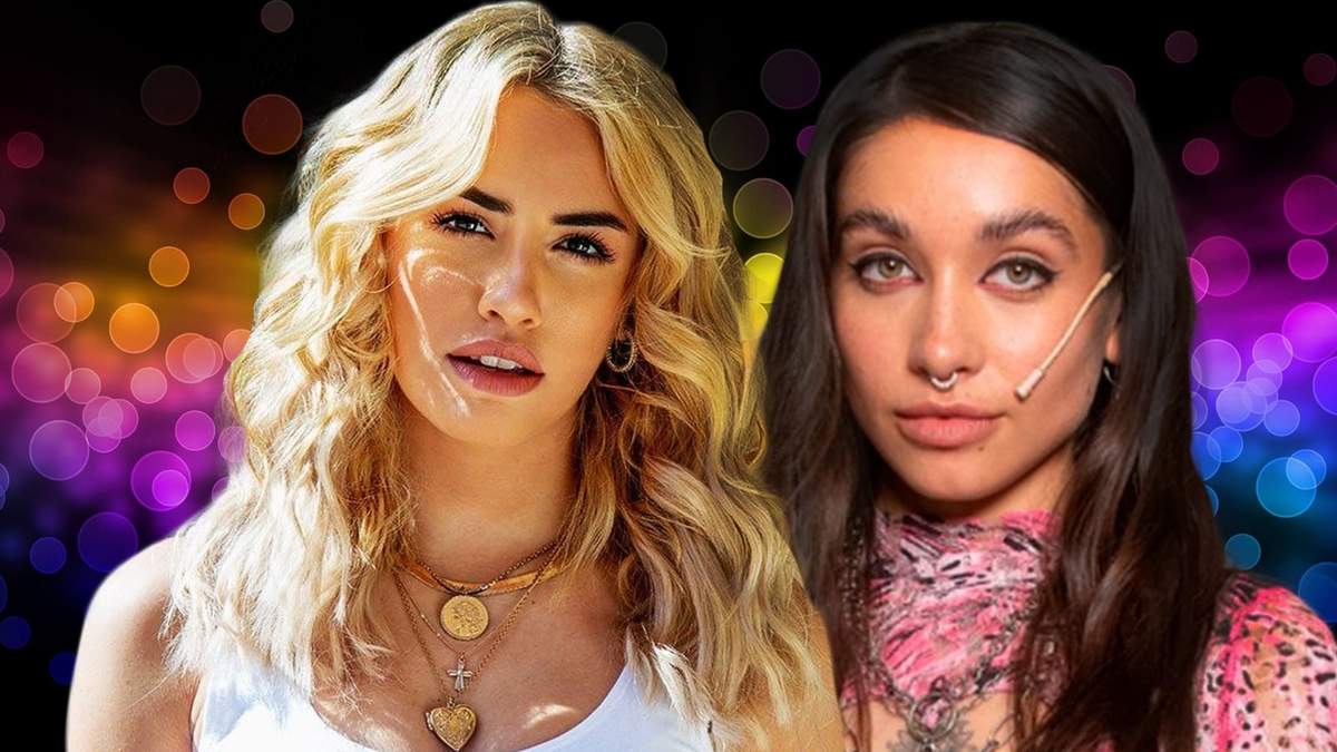 Lali Espósito y María Becerra. Fuente: (Minuto Neuquén)