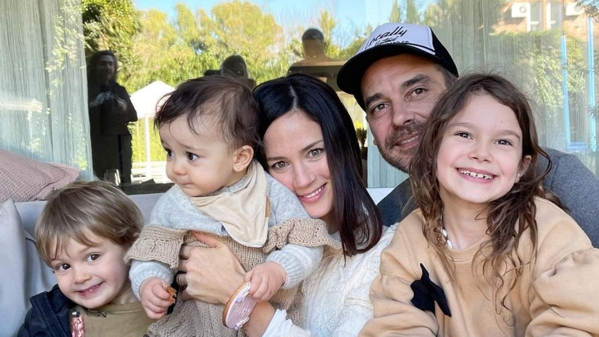 Paula Chaves y su familia. Fuente: (Instagram)