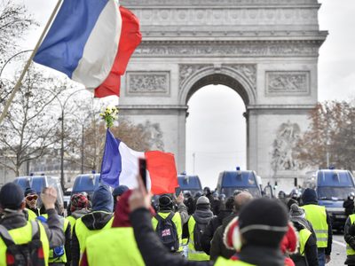 En Francia, cerca de mil detenidos durante protesta de los "Chalecos amarillos"