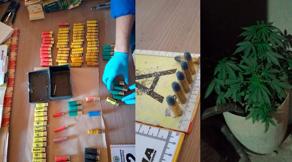 El megaoperativo policial permitió desarticular una banda polirrubro. Fuente (Policía de Neuquén)