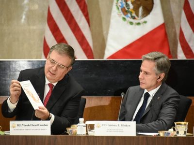 Ebrard defiende a Guardia Nacional y Blinken descarta preocupación de EU por la militarización