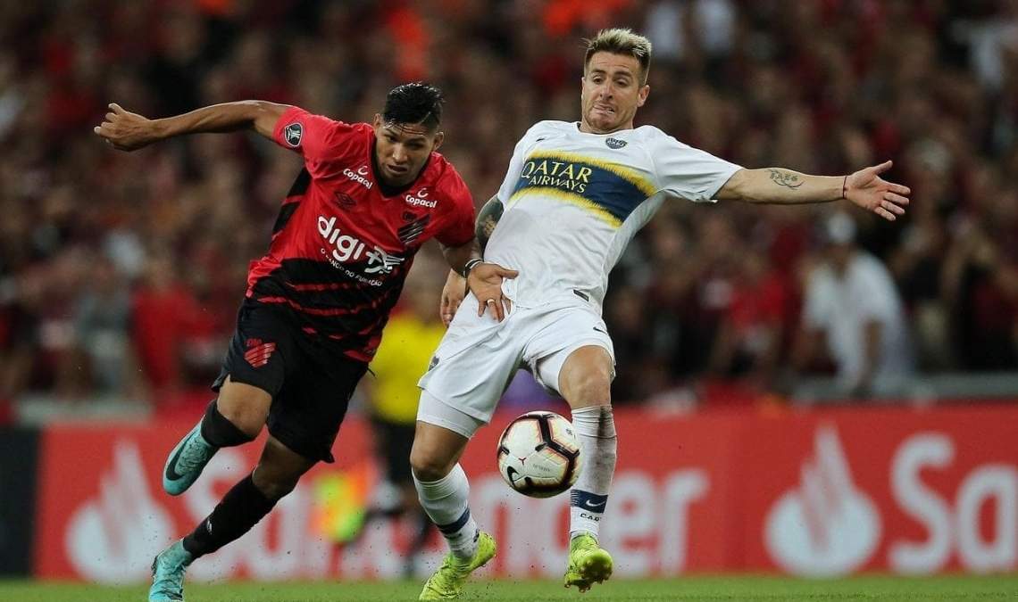 Boca vs Athletico Paranaense. Fuente (Instagram)