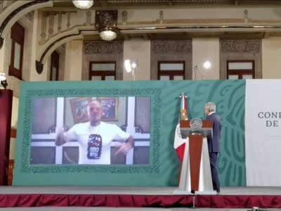 Calle 13 en la mañanera: AMLO cierra con la canción "Digo lo que pienso"