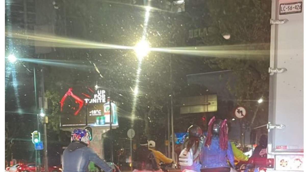 Los motociclistas se fueron por la libre
