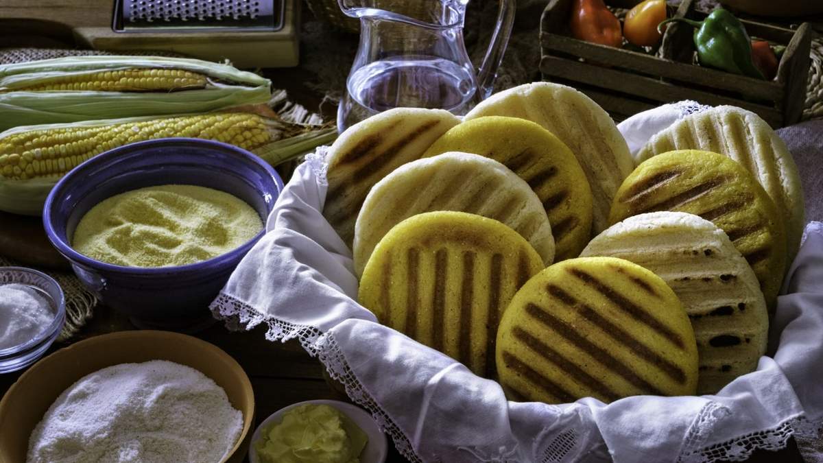 Arepas. Fuente: (Instagram)