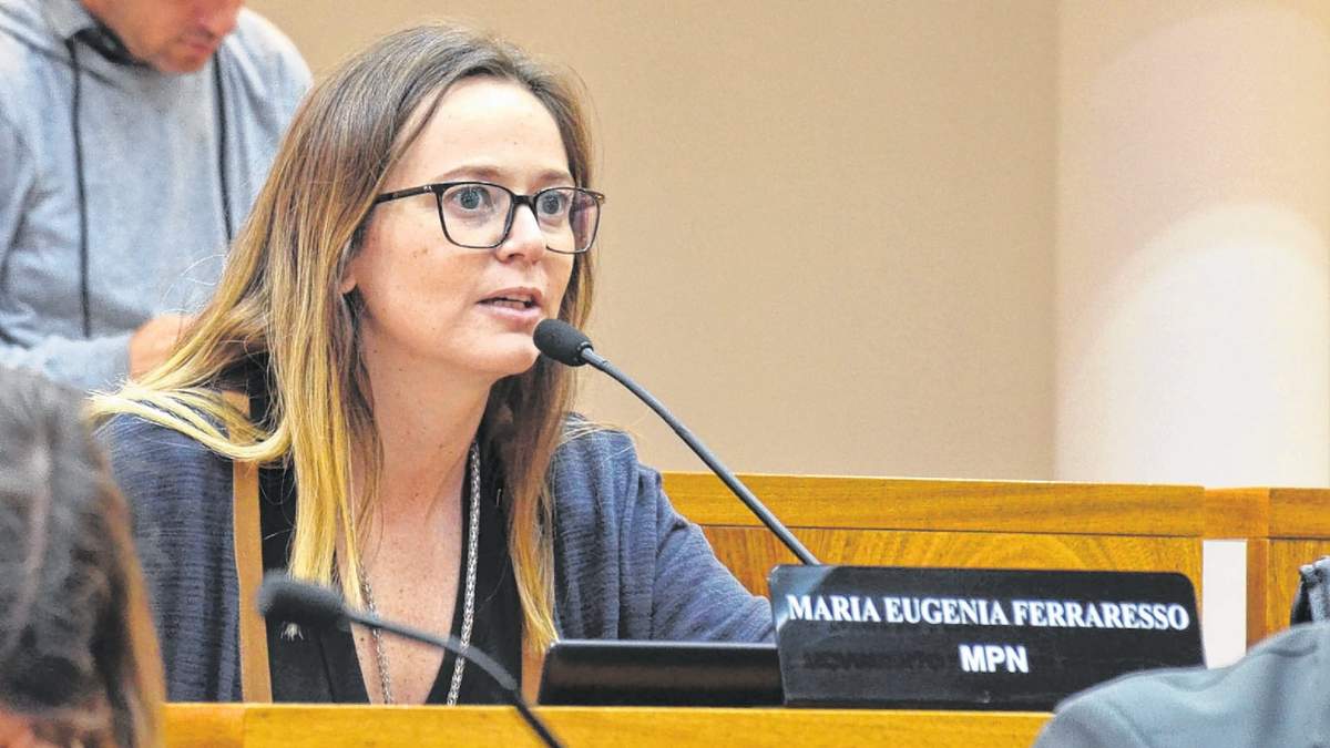 La precandidata a diputada nacional del MPN, María Eugenia Ferraresso. Fuente: (Twitter)