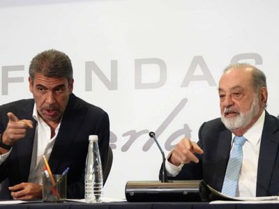 Carlos Slim y Arturo Elías Ayub se reúnen en privado con el presidente de la Suprema Corte