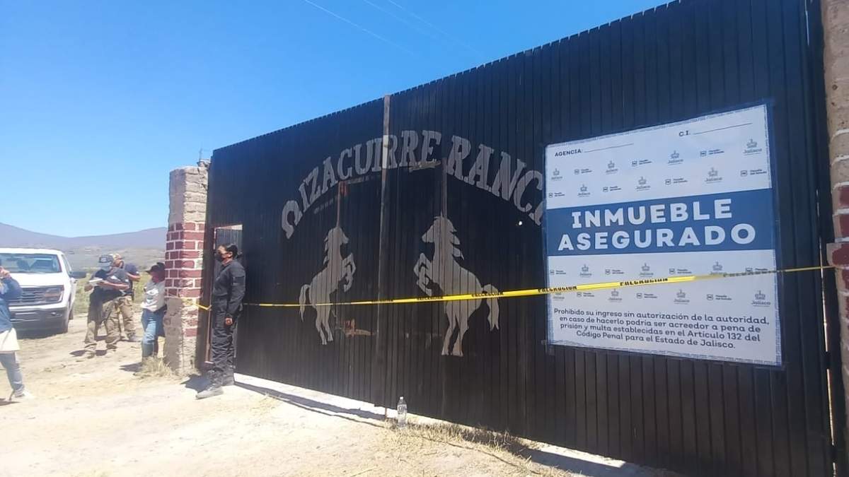 Rancho Izaguirre, en Teuchitlán, Jalisco