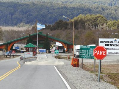 Rutas: todos los pasos fronterizos se encuentran transitables con precaución