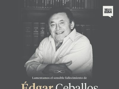 Teatro: Edgar Ceballos, editor e investigador