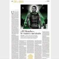 Le Monde destaca avance y poderío del CJNG y 'El Mencho”