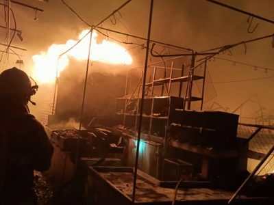 Asciende a 426 los locales afectados por el incendio en el mercado San Juan de Dios de Guadalajara