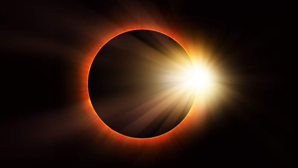 Impactante imagen del fenómeno astronómico. Fuente: (Twitter).