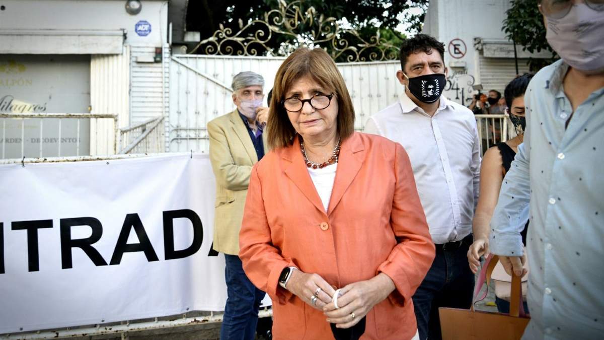 Patricia Bullrich, exministra de Seguridad de la Nación. Fuente: (Twitter)
