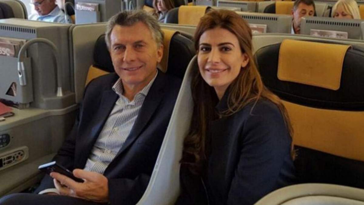 Mauricio Macri y su esposa, Juliana Awada. (Fuente: Twitter)