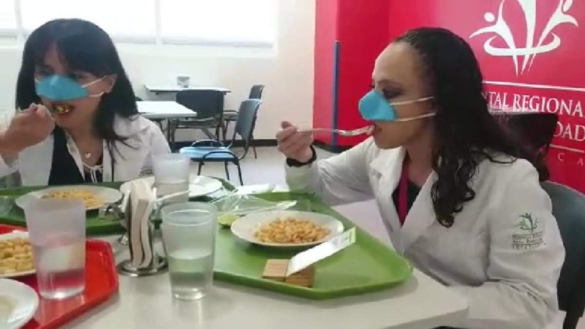 Las mascarillas son pensadas para actividades en las que es necesario retirarse el cubrebocas, como al comer, beber o en una cita odontológica