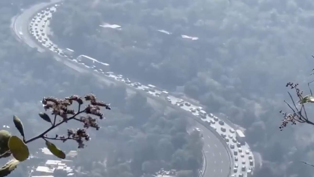 La carretera México-Cuernavaca este jueves