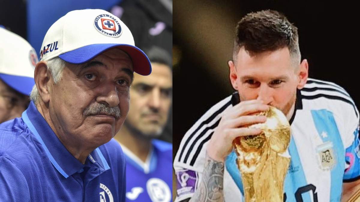 Tuca Ferreti y Leo Messi