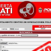 Preocupación por el aumento de Alertas NATI: más de 400 menores desaparecidos en seis meses