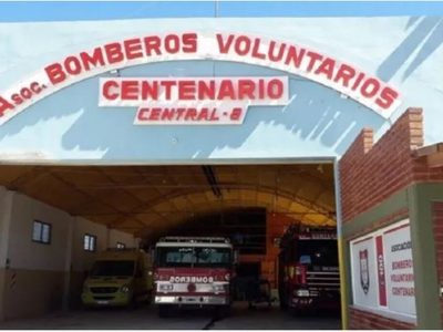 Los bomberos de Centenario le salvaron la vida a una nena que convulsionaba