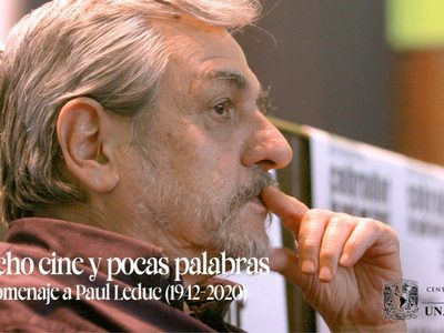 Homenaje al cineasta mexicano Paul Leduc en la Casa de América en Madrid, España