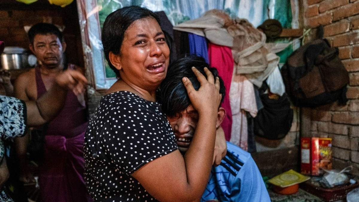 423 familias lloran la pérdida de sus familiares en Myanmar. Fuente: (Twitter)