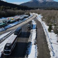 Restringieron la circulación en el paso fronterizo Cardenal Samoré por las inclemencias climáticas