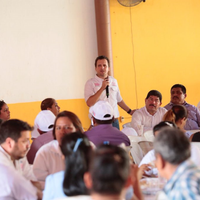 Líderes del Verde en Tabasco anuncian su respaldo al frentista Gerardo Gaudiano Rovirosa