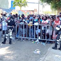 El INM culpa a migrantes de Cuba, Haití y África por protesta violenta en Chiapas