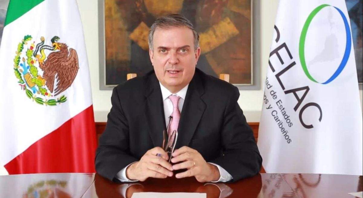 Marcelo Ebrard dio la bienvenida a los participantes en la reunión de la CELAC