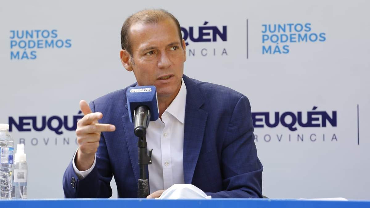 Omar Gutiérrez, gobernador de Neuquén. Fuente: (Twitter)