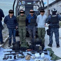 Detienen en Chiapas a cuatro presuntos integrantes del CJNG por amenazas contra autoridades